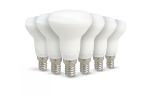 3700710810162 - Arum Lighting - Set mit 6 LED-Lampen E14 R50 6W Gl 50W Température de Couleur Blanc neutre 4000K