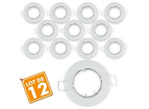 3700710810216 - Arum Lighting - Set von 12 unterstützt feste weiße feste D77