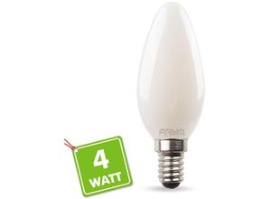 3700710811749 - LED GLÜHLAMPE Opaque Filament E14 4W Température de Couleur Blanc chaud 2700K