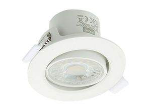 3700710812593 - Arum Lighting - Einbaustrahler Valence 8W regelbar Equ 75W Température de Couleur Blanc neutre 4000K