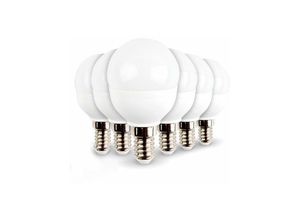 3700710815143 - Eclairage Design - Los mit 6 LED-Lampen E14 Mini Globe 55W 470 Lumen Température de Couleur Blanc neutre 4000K 3700710815143 - Eclairage Design - Los mit 6 LED-Lampen E14 Mini Globe 55W 470 Lumen Température de Couleur Blanc neutre 4000K