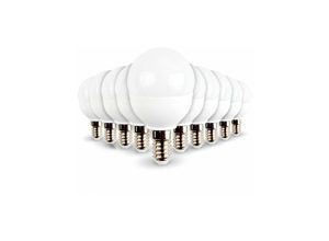 3700710815150 - Eclairage Design - Los mit 10 LED-Lampen E14 Mini Globe 55 w 470 Lumen Gl 40 w Température de Couleur Blanc chaud 2700K