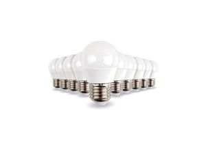 3700710815686 - Los mit 10 LED-Lampen E27 Mini Globe 55W 470 Lumen Température de Couleur Blanc neutre 4000K