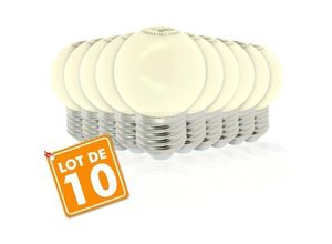 3700710815952 - Arum Lighting - Set mit 10 warmweißen LED-Lampen 1 Watt (entspricht 10 Watt) Guinguette E27 Garland