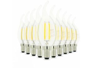 3700710817543 - Eclairage Design - Lot von 10 Led Flame Bulbs E14 4W Filament