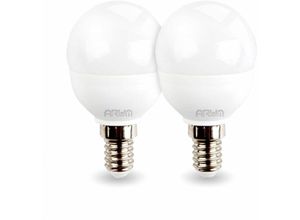 3700710821069 - Arum Lighting - Los mit 2 LED-Lampen E14 P45 55 w Gl 40 w Température de Couleur Blanc neutre 4000K