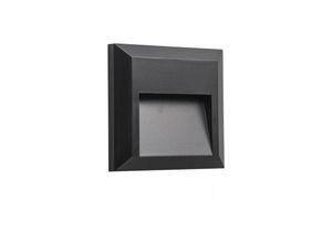 3700710821861 - Arum Lighting - spring Wall Light Balisage Schwarz 16 w Äq 20 w IP65 Température de Couleur Blanc neutre 4000K