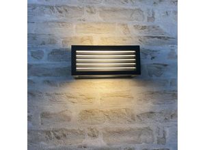 3700710822356 - Arum Lighting - Wandleuchte newport Rahmen außen E27 Schwarz IP54 3700710822356 - Arum Lighting - Wandleuchte newport Rahmen außen E27 Schwarz IP54