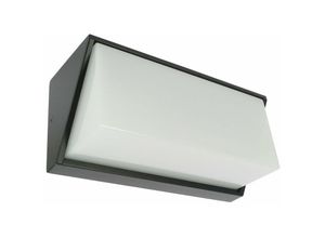 3700710822363 - Arum Lighting - newport Wandleuchte großer Außendiffusor E27 Schwarz