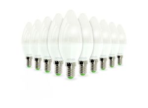 3700710823056 - Arum Lighting - Los mit 10 LED-Lampen E14 6W Render 40W 420LM Température de Couleur Blanc neutre 4000K