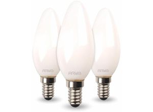 3700710824251 - Arum Lighting - 3er-Set E14 Matt LED-Lampen 45 w Gl 40 w Température de Couleur Blanc chaud 2700K