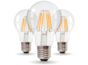 3700710824879 - Arum Lighting - Set mit 3 LED-Lampen E27 11W 1521 Lm Gl 100W Température de Couleur Blanc chaud 2700K