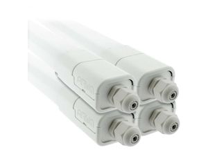 3700710826729 - Arum Lighting - Set mit 4 wasserdichten LED-Streifen 24W 120cm IP65 panama | Farbtemperatur 4000K neutralweiß 3700710826729 - Arum Lighting - Set mit 4 wasserdichten LED-Streifen 24W 120cm IP65 panama | Farbtemperatur 4000K neutralweiß