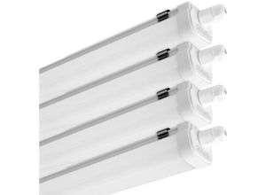 3700710829409 - Arum Lighting - Set mit 4 wasserdichten LED-Streifen Panama 120 cm 40 w IP65 miteinander verbindbar Température de Couleur Blanc neutre 4000K