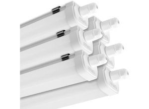 3700710829775 - Arum Lighting - Set mit 6 wasserdichten LED-Streifen Panama 120 cm 40 w IP65 miteinander verbindbar Température de Couleur Blanc Froid 6000K