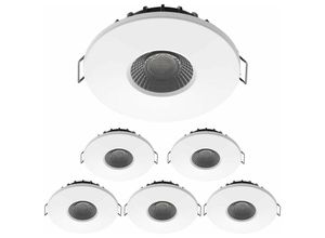 3700710832690 - Arum Lighting - Set mit 6 LED-Einbauspots 8W milan cct IP65 IK07 mit dimmbarem Transformator