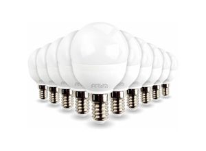 3700710833109 - Arum Lighting - Set mit 10 LED-Lampen E14 P45 55 w Eq 40 w Température de Couleur Blanc neutre 4000K