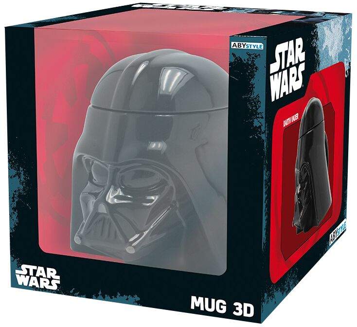 3700789222392 - Darth Vader 3D Tasse Becher schwarz