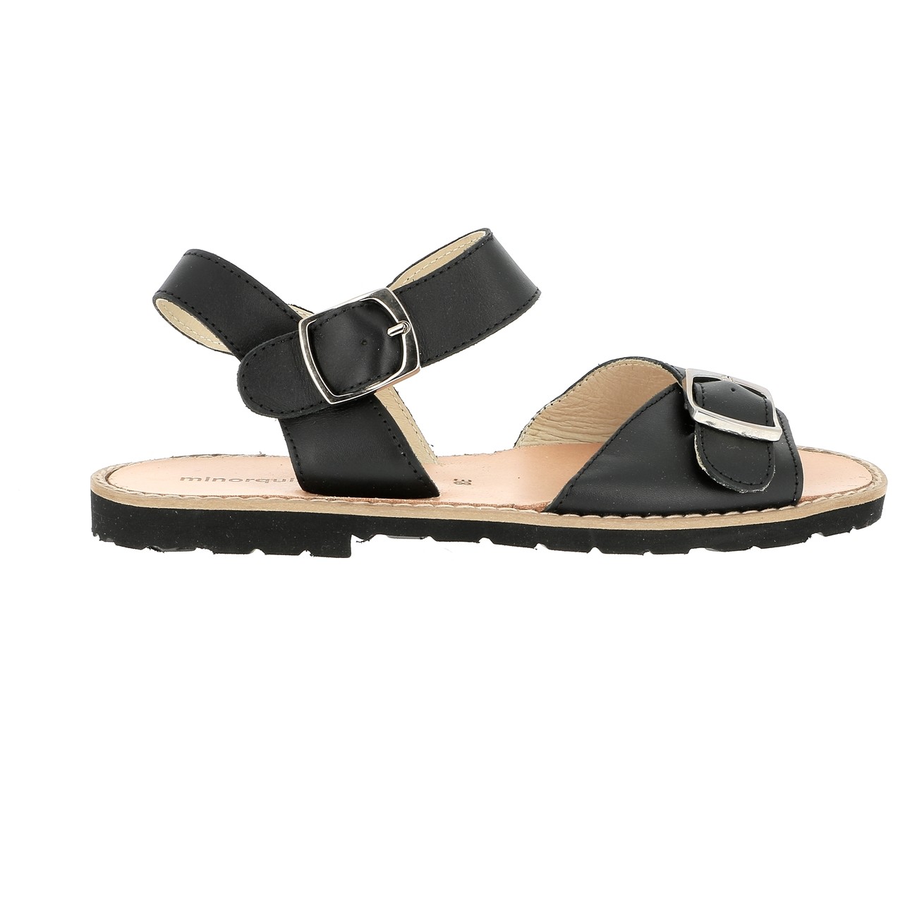 3700869413733 - Damen Leder Riemensandalen Avarca