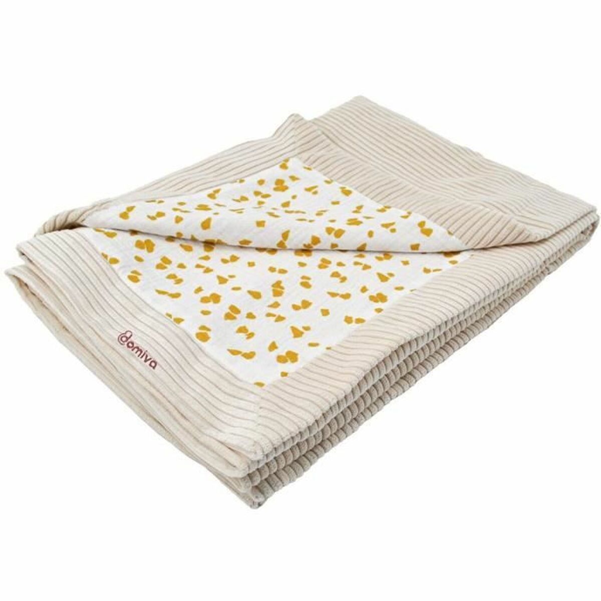3700948340677 - Blanket Beige 2 Pieces