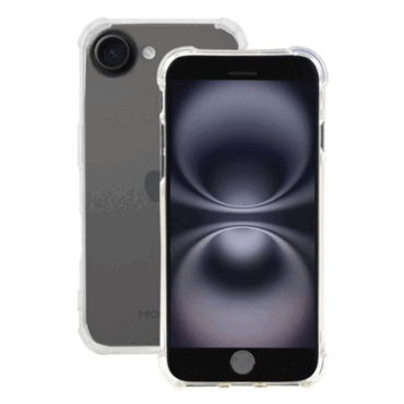 3700992534480 - R Series for iPhone 16e - Transparent - Soft bag 3700992534480 - R Series for iPhone 16e - Transparent - Soft bag