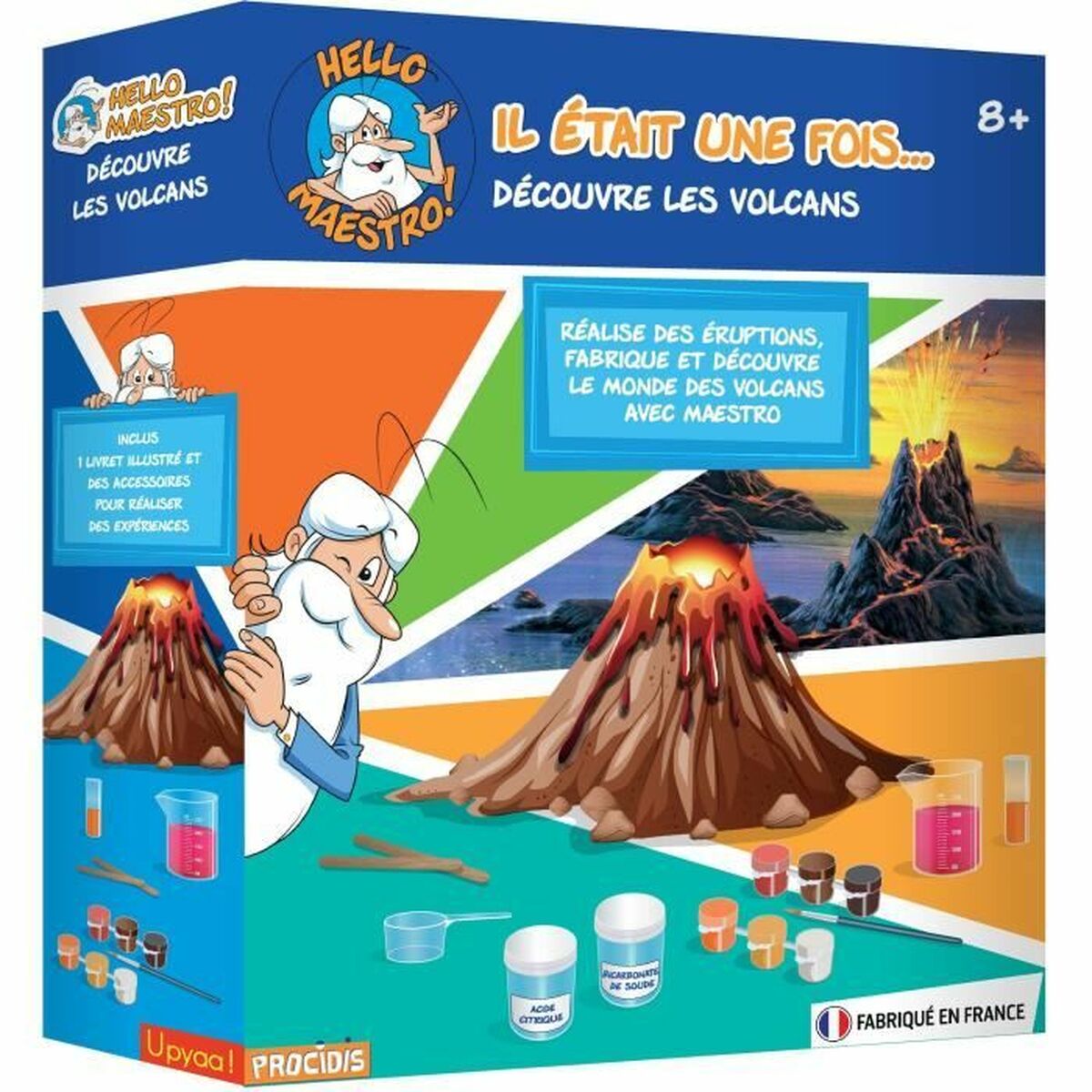 3700994305132 - Wissenschaftsspiel Decouvre les Volcans 3700994305132 - Wissenschaftsspiel Decouvre les Volcans