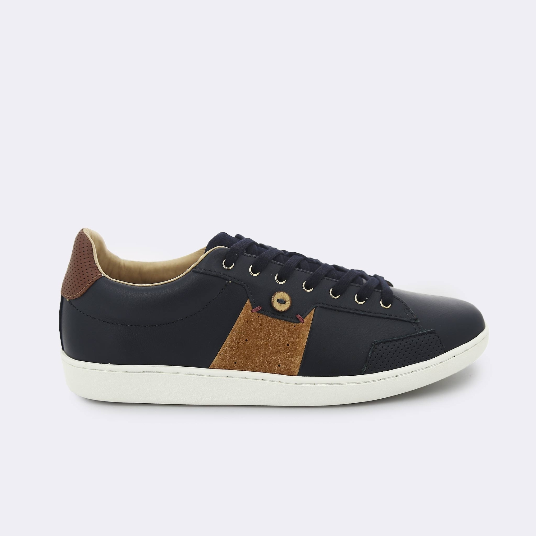 3701180742731 - Sneakers tennis hosta leather suede