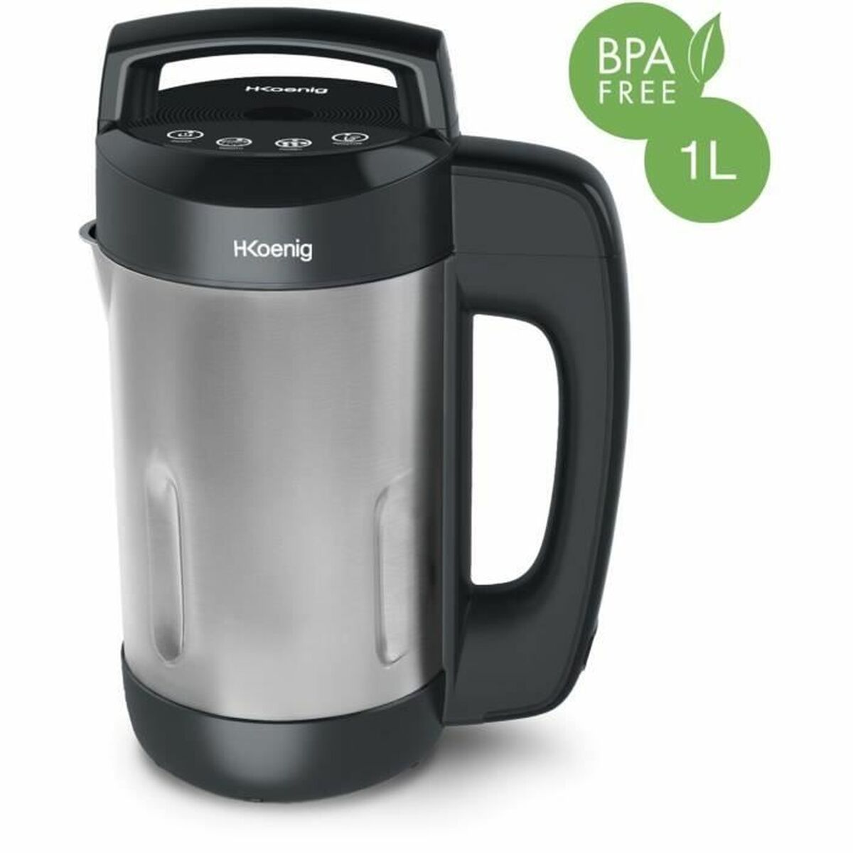 3701335309666 - Standmixer Hkoenig Schwarz Grau 850 W 3701335309666 - Standmixer Hkoenig Schwarz Grau 850 W
