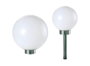 3701358202340 - Solarlichtkugel für den Garten Grau 30 cm - Terre Jardin