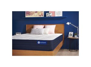 3701384005847 - Actisom - Actiflex life matratze 100x200cm Taschenfederkern und Memory-Schaum Härtegrad 5 Höhe 22 cm 5 Komfortzonen