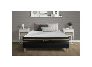 3701384024985 - Sleepfit - ultra Matratze 180x200cm Memory-Schaum und Mikro-Taschenfedern Härtegrad 2 Höhe 26cm 7 Komfortzonen