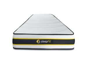 3701384025098 - Sleepfit - flexy Matratze 90x180cm Taschenfedern und Memory-Schaum Härtegrad 4 Höhe 22cm 3 Komfortzonen