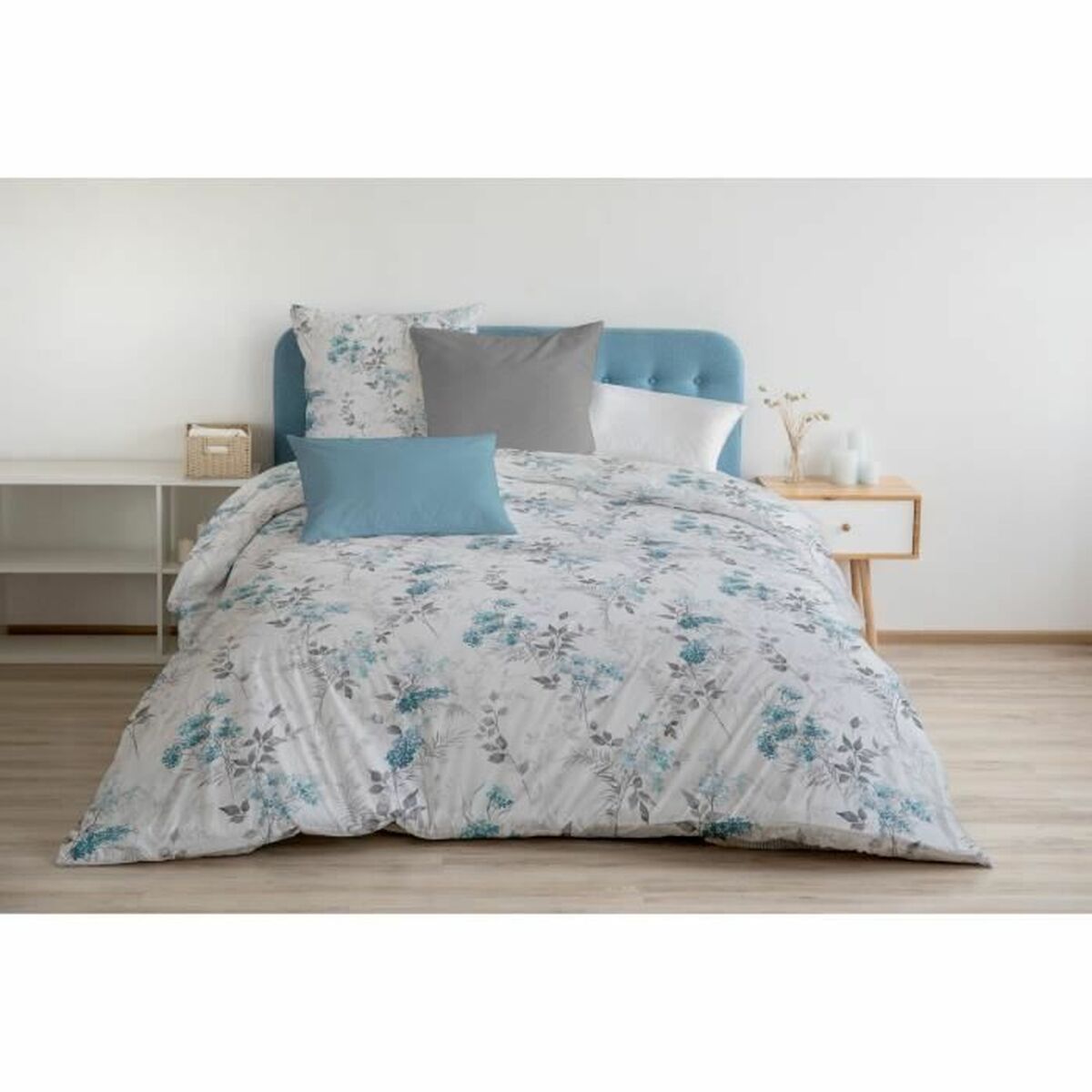 3701393703901 - Duvet cover set POMPADOUR Blue White
