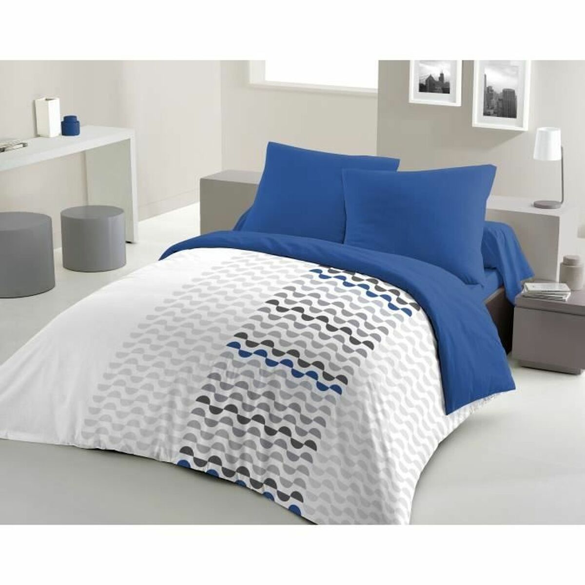 3701393715355 - Duvet cover set Dream Blue 220 x 240 cm