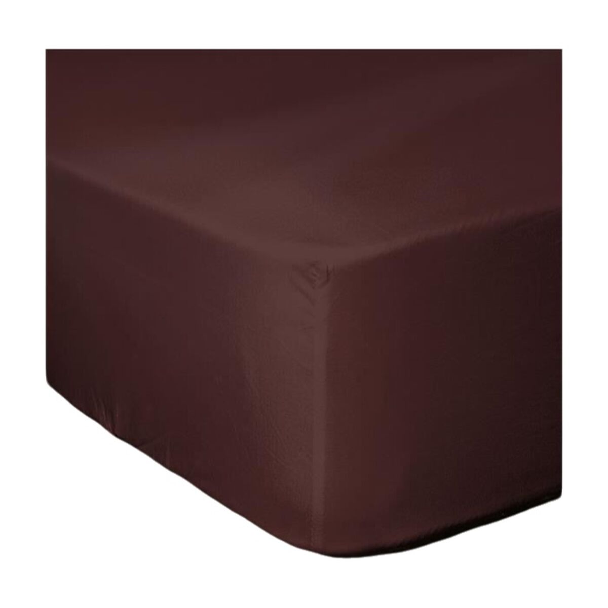 3701393715942 - Fitted bottom sheet LH71594 Brown 180 x 200 + 30 cm