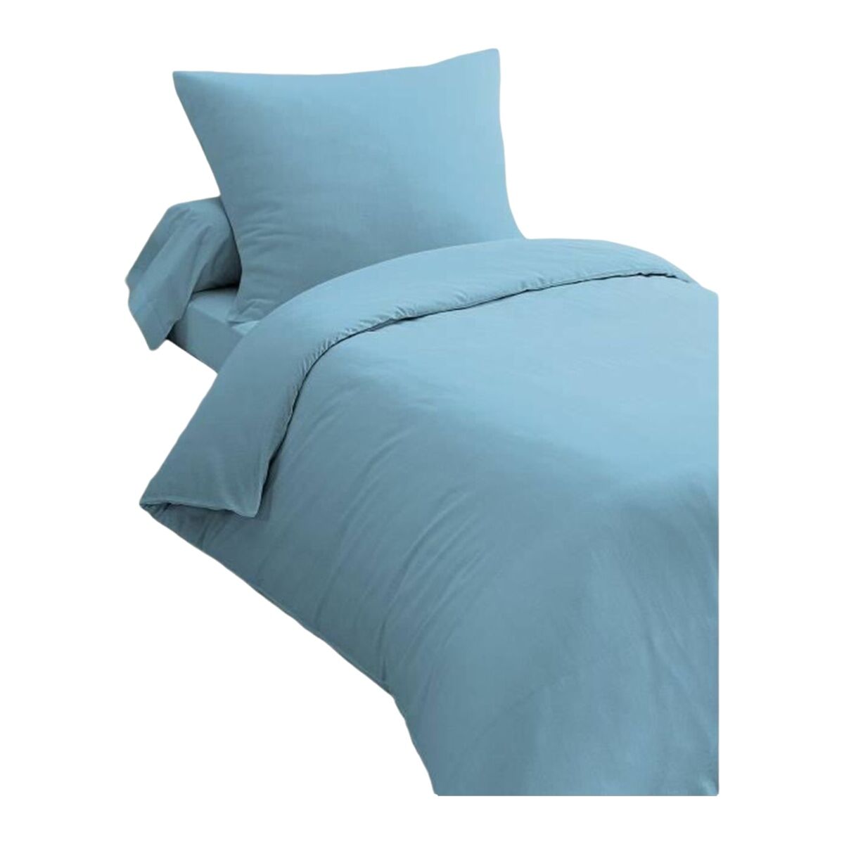 3701393720687 - Duvet cover set Sky blue Double 2 Pieces 3701393720687 - Duvet cover set Sky blue Double 2 Pieces