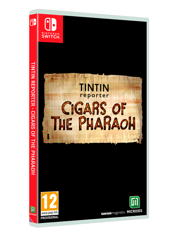 3701529504150 - Tintin Reporter - Cigars of the Pharaoh (Release TBA) - Nintendo Switch - Action - PEGI 12