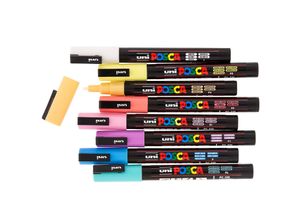 3701614901314 - POSCA Pastell-Marker PC3M 8 Stifte