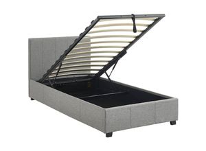 3701672508739 - Sweeek - Boxbett mit Lattenrost und Kopfteil 90 x 190cm