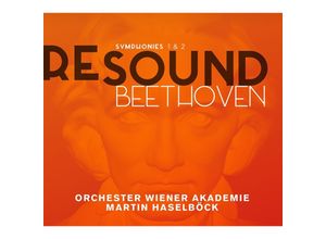 3760014194702 - Resound Beethoven Vol1-Sinfonien 1 & 2 - Haselböck Orchester Wiener Akademie (CD)