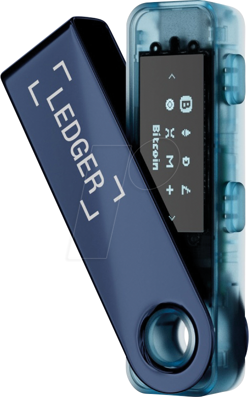 3760027785652 - SP BL - Krypto-Wallet Nano S Plus blau