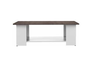 3760037841980 - Couchtisch square 89 x 67 - weiß und beton