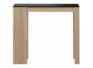 3760037842802 - Temahome Boutique Officielle - Barschrank aravis - natürliche und schwarze Eiche