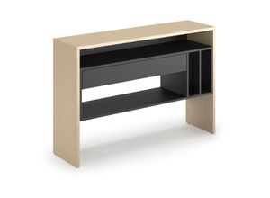 3760037851965 - Temahome Boutique Officielle - Konsole choromela - Helle und schwarze Eiche