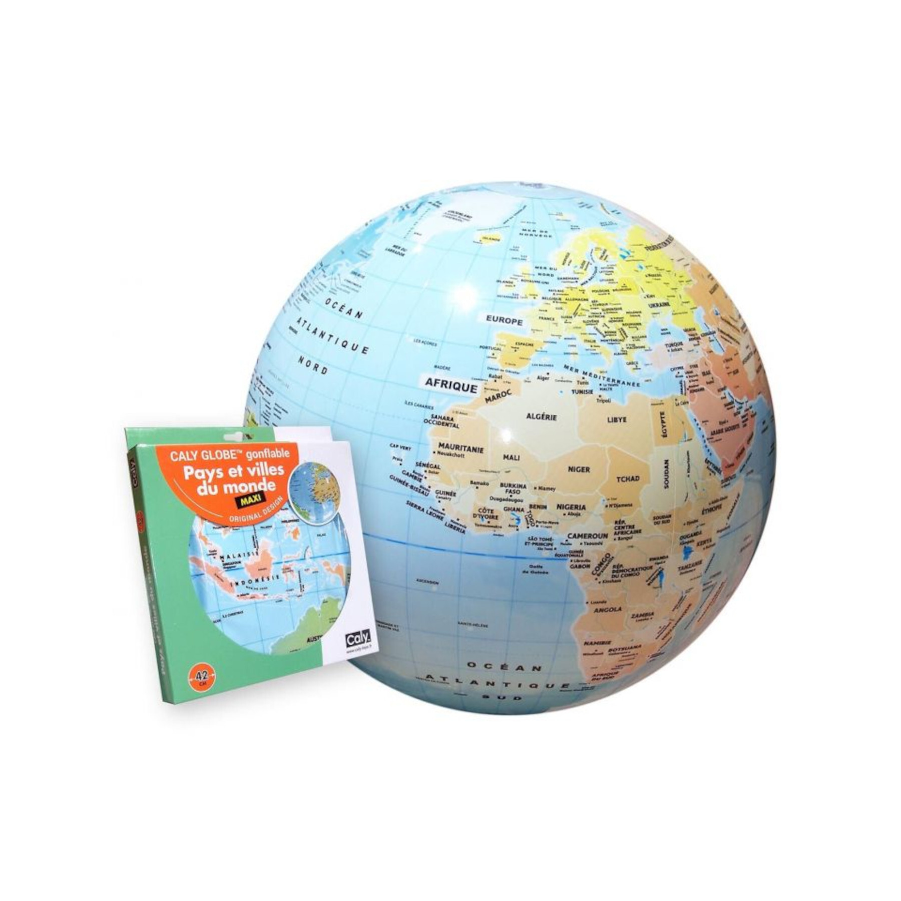 3760039940940 - Weltkugel Ballon Pays Et Villes Du Monde (x2) 3760039940940 - Weltkugel Ballon Pays Et Villes Du Monde (x2)