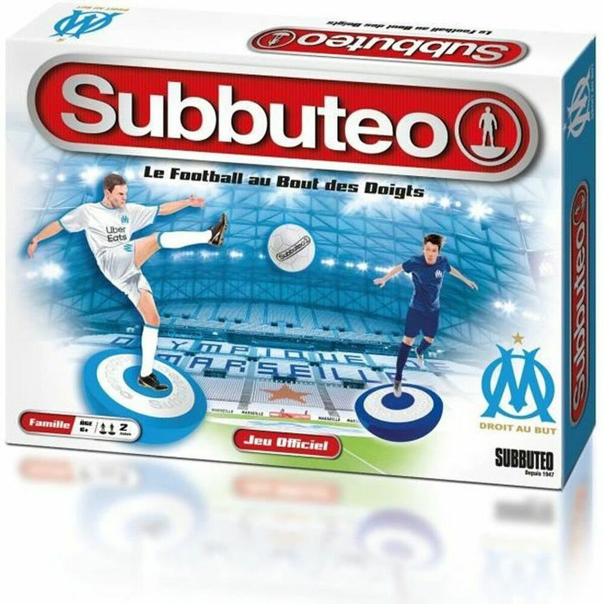 3760046782670 - Tischspiel Subbuteo Olympique de Marseille (FR) 3760046782670 - Tischspiel Subbuteo Olympique de Marseille (FR)