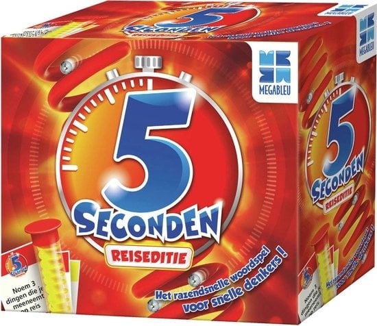 3760046789808 - 5 Seconds Travel Game - Kartenspiel - Reisespiele Kinder - Reisespiele Auto - Spiele für unterwegs