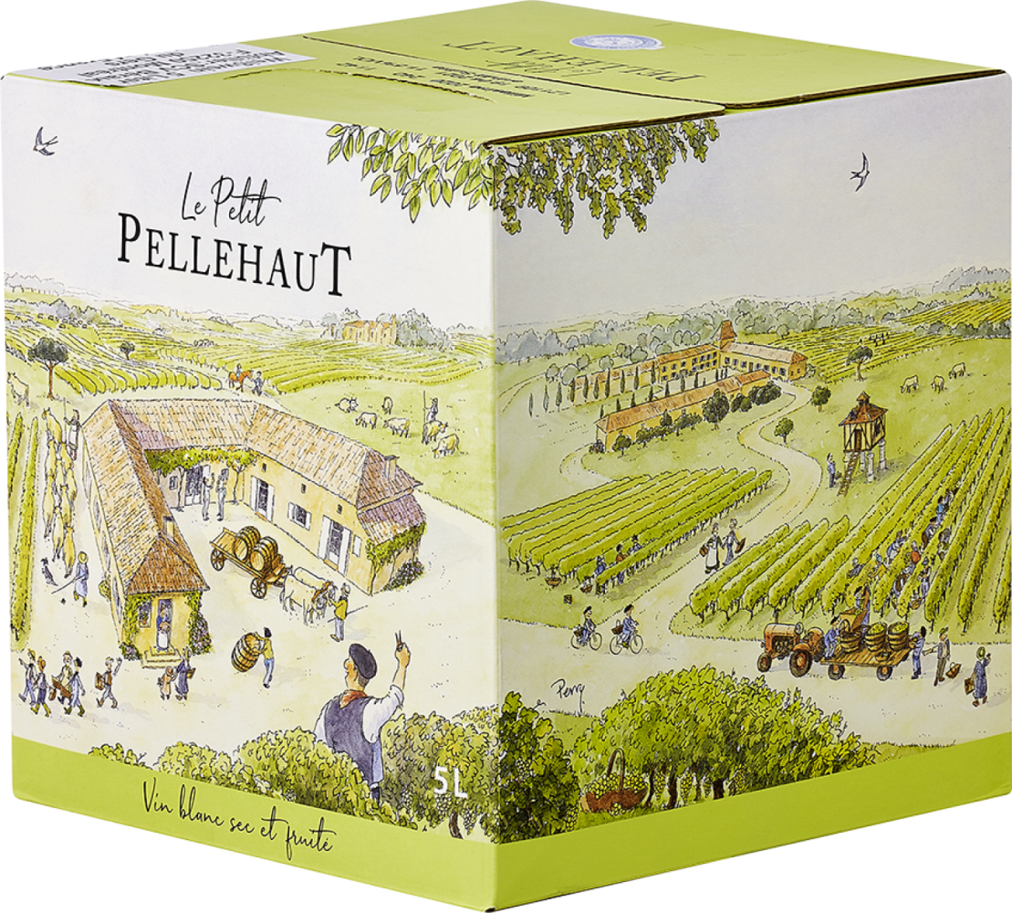 3760087760897 - 2020 Le Petit Pellehaut Blanc - 5 Liter Gascogne - Bag-in-Box