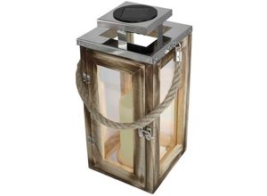 3760093542166 - SOLARLATERNE MIT GRIFF OAKY Helles Holz 3760093542166 - SOLARLATERNE MIT GRIFF OAKY Helles Holz