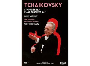 3760115300866 - Sinfonie 4 Klavierkonzert 1 - Temirkanov Matsuev StPetersburg PhilhOrch (DVD)